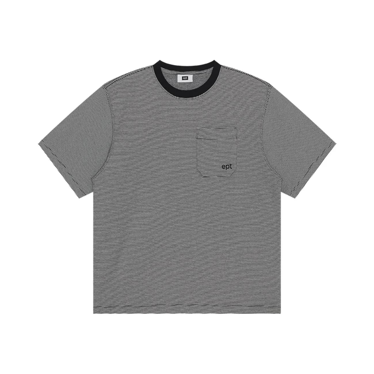 Micro Stripe T-Shirt (Black)