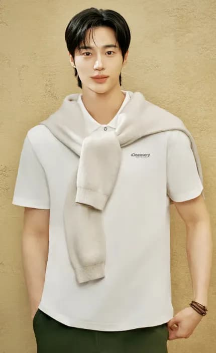 Men's Fresh Vent Ted Sorona Cool Collar T-shirt