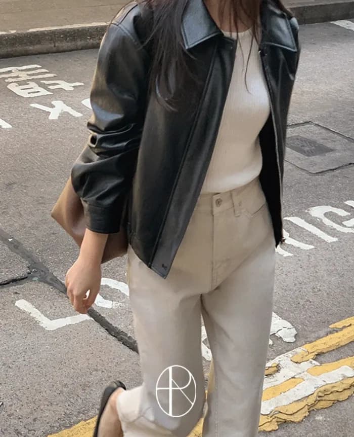leather jacket
